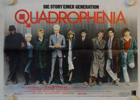 Quadrophenia originales deutsches A2 Filmplakat